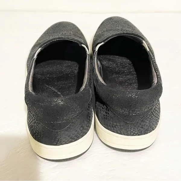 Johnston‎ & Murphy Womens 7M Slip-on Textile Leather Snakeskin Pattern Sneaker - Image 4