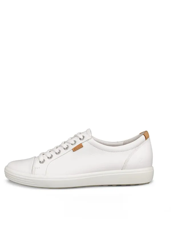 ECCO Soft 7 Women's Leather Lace-Up Sneaker Size 39EU/ 8-8.5 US - Image 3