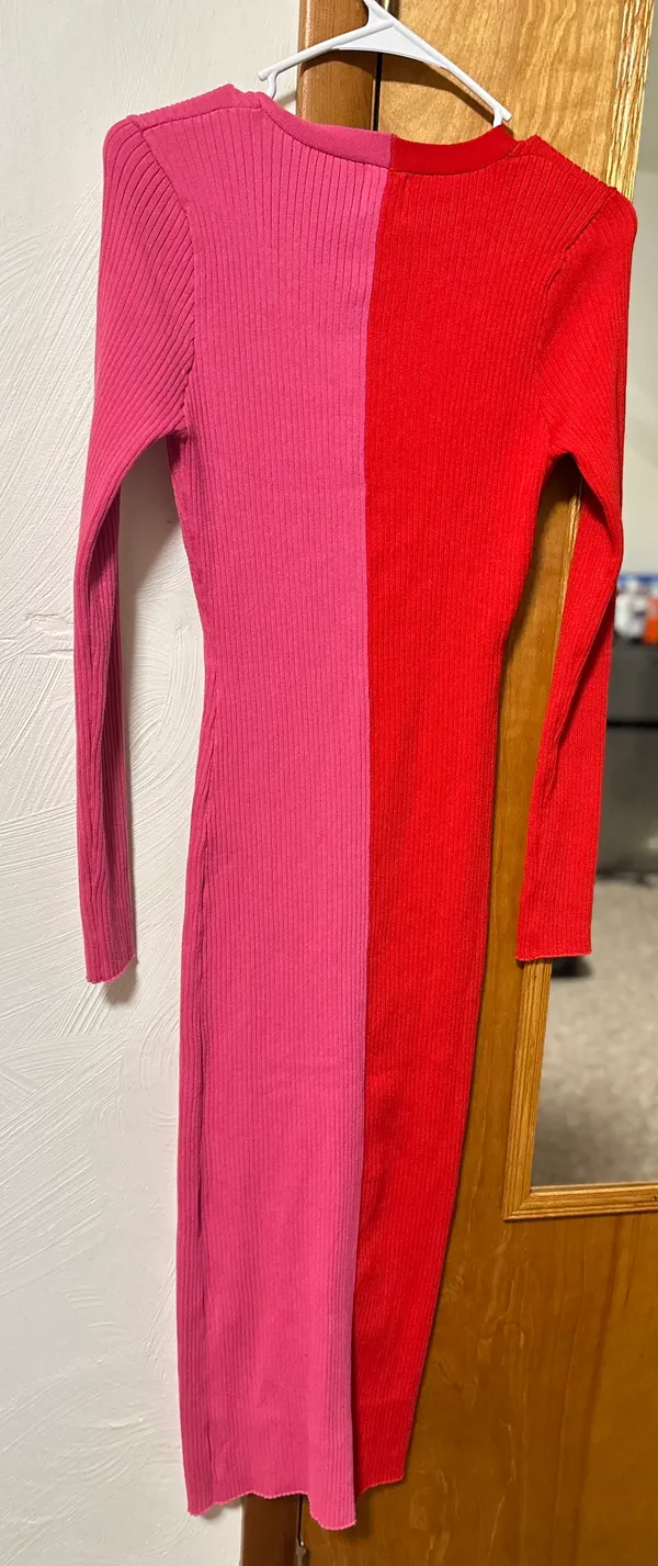 Zoe Colorblock Midi Dress - Image 4