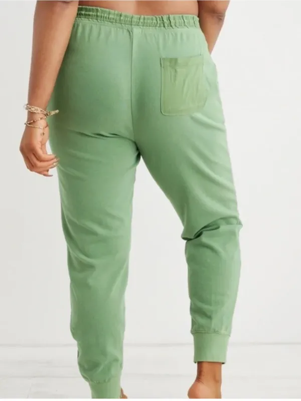 Aerie green sweatpants - Image 2