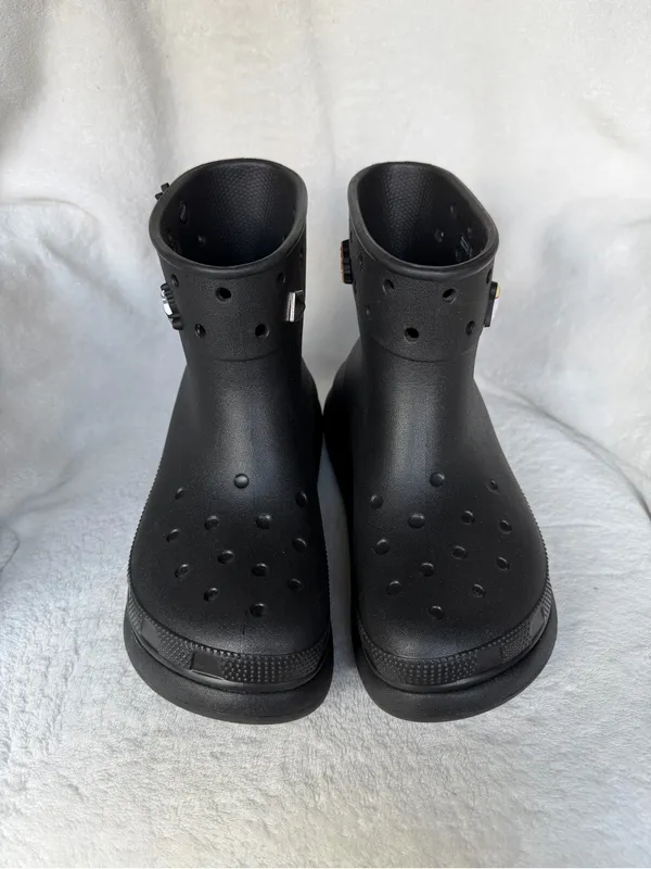 Crocs Unisex Crush Ankle Boots M6 / W 8 With Charms - Image 5