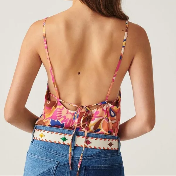Ba&sh Sery Pink Top - Image 3