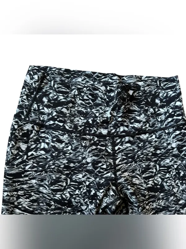 Lululemon Wunder Under Hi-Rise Tight Sz 10/28" Liquid Platinum Alpine White Mult - Image 4