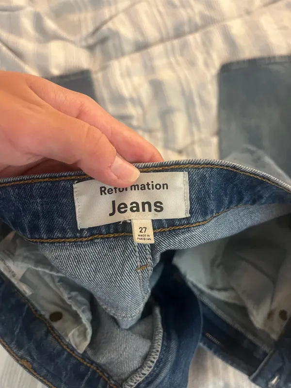 Reformation Elan Ultra High-Rise Jeans - Image 2