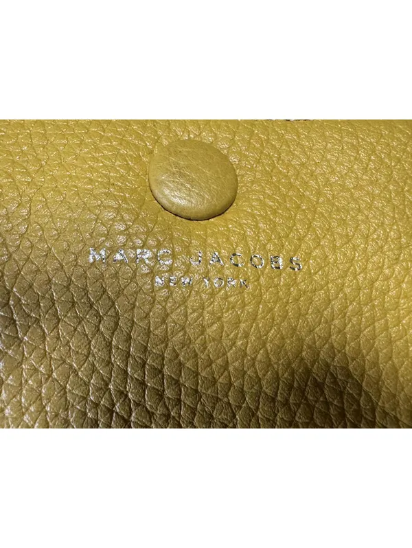 Marc Jacobs Yellow Leather Crossbody Bag - Image 2
