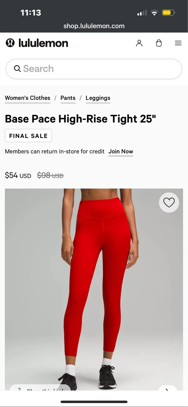 Lululemon Base Pace High-Rise Tights 25" - Image 8