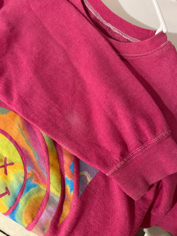 Pink Nirvana Oversized Crewneck - Image 4