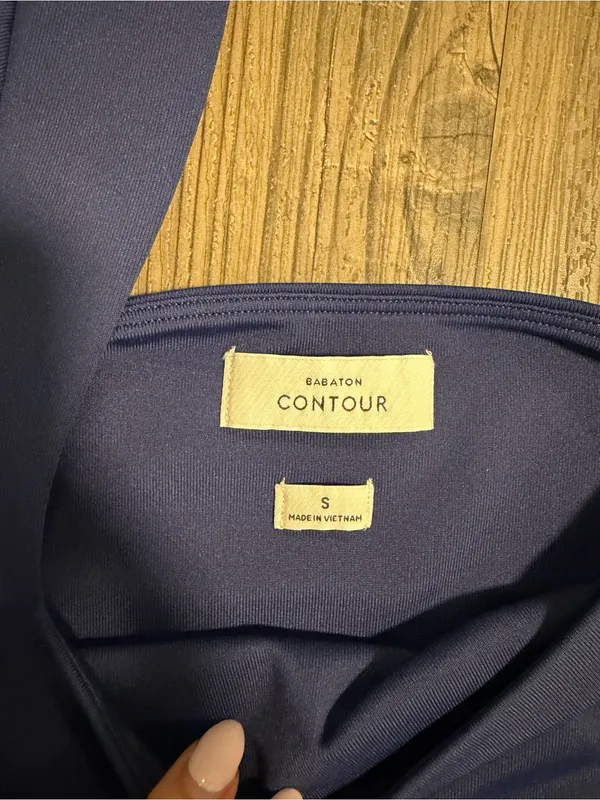 Aritzia Contour Square Neck Long Sleeve Top - Blue - Image 4