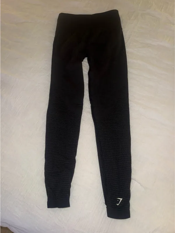 Gymshark Vital Seamless 2.0 Leggings - Black Marl - Image 4