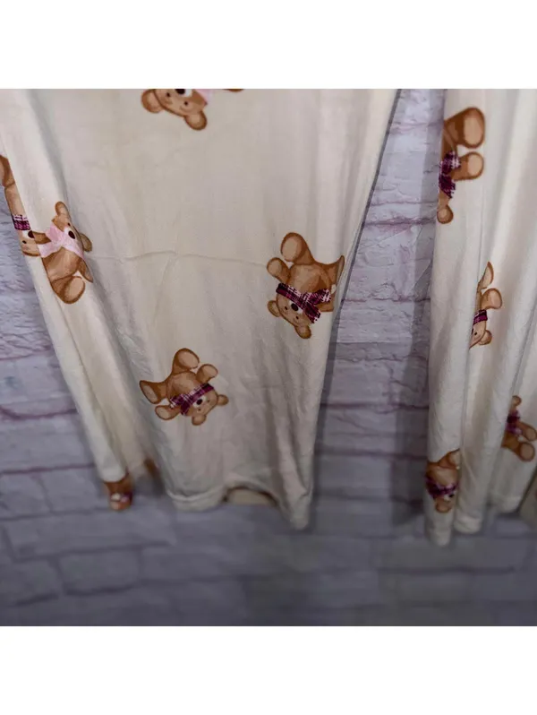 Joyspun Teddy Bear Print Pajama Pants - Image 3
