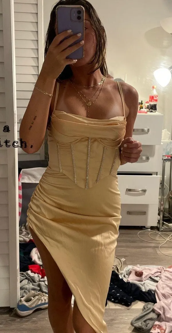 Oh Polly Midaxi Bodycon Dress - Image 5