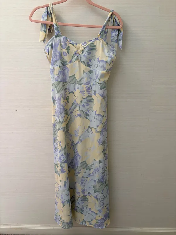 floral easter dress Purple - Image 2
