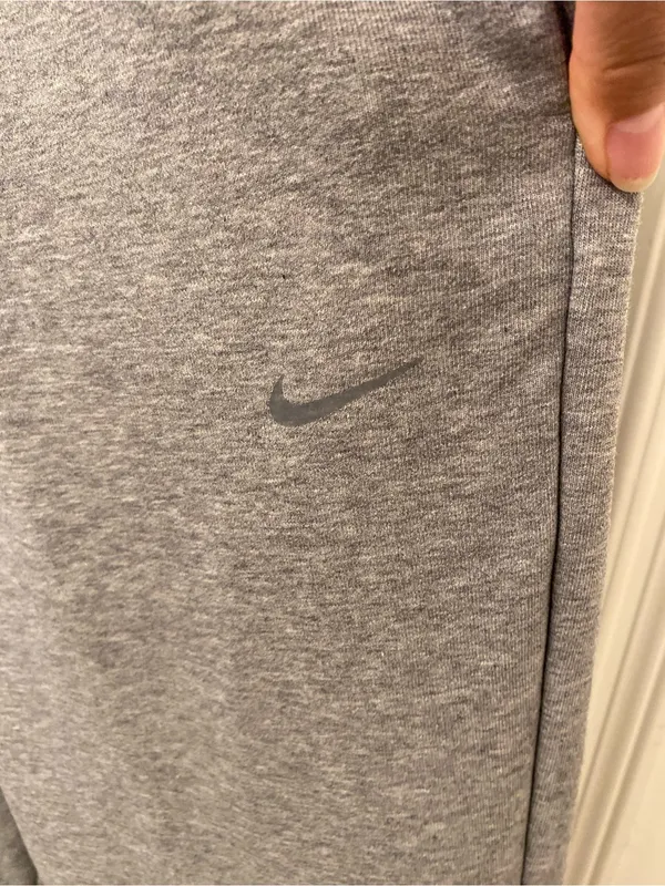 Nike Women's Heather Gray High-Waist Jogger Pants - Image 3
