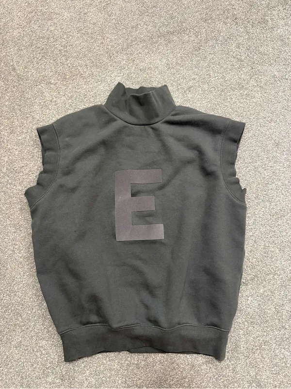 Essential Fear of God Mockneck Sleeves Vest size XS Unisex - Image 3