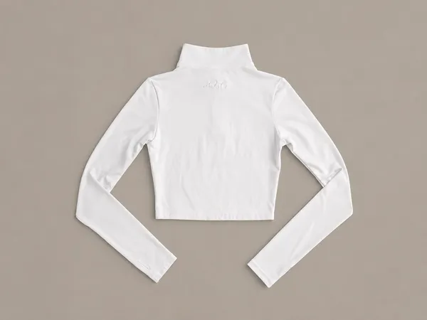 Vitality / Balance Athletica white cropped quarter zip 🤍 - Image 2