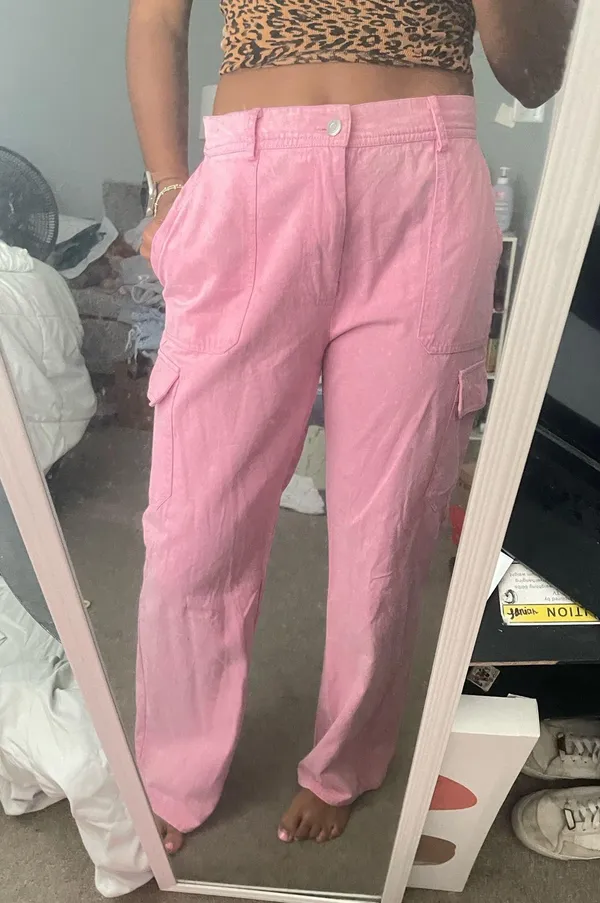 Lizard Thicket Pink Cargo Pants - Image 3