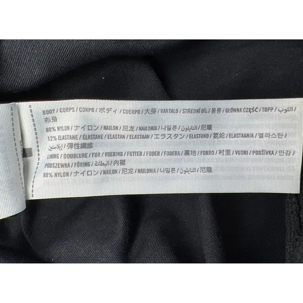 Abercrombie‎ & Fitch Bra Free Seamless Deep V Bodysuit Black Small - Image 7