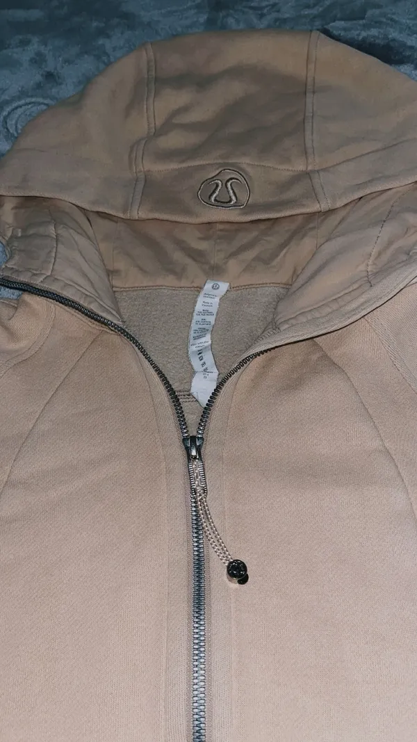 Lululemon Rare Scuba Full Zip Cropped Fitted Hoodie - Image 5