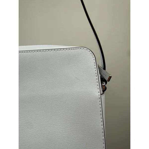 Kate Spade Harper Crossbody Bag‎ Leather Pale Blue Travel Everyday Minimal - Image 9