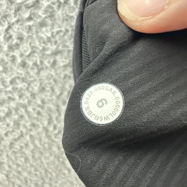Lululemon Beyond The Studio Crop Pants Black Athletic‎ Athleisure Women's 6 - Image 6
