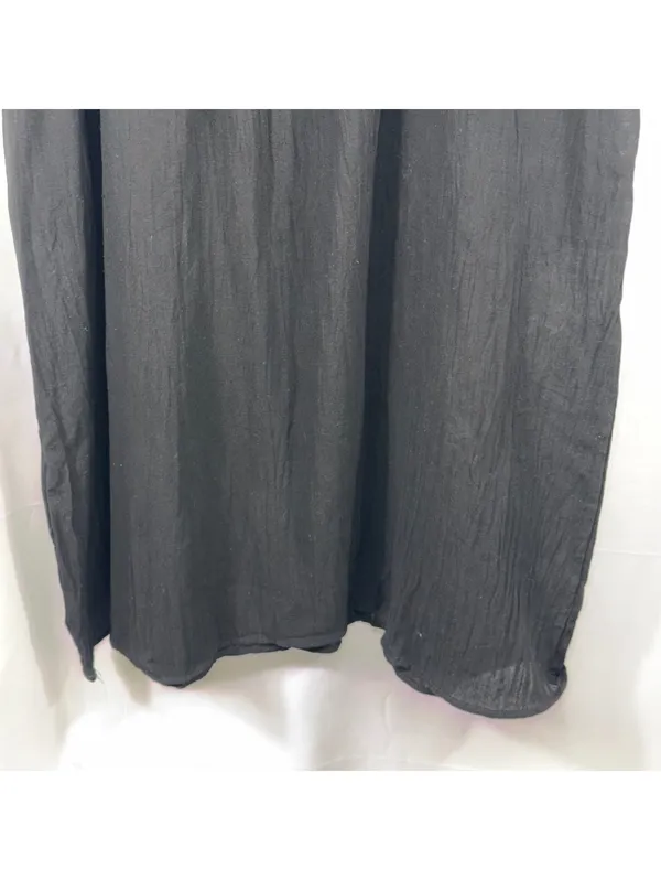 Women’s Black Sleeveless Maxi Dress Size S Casual Boho Minimalist - Image 4