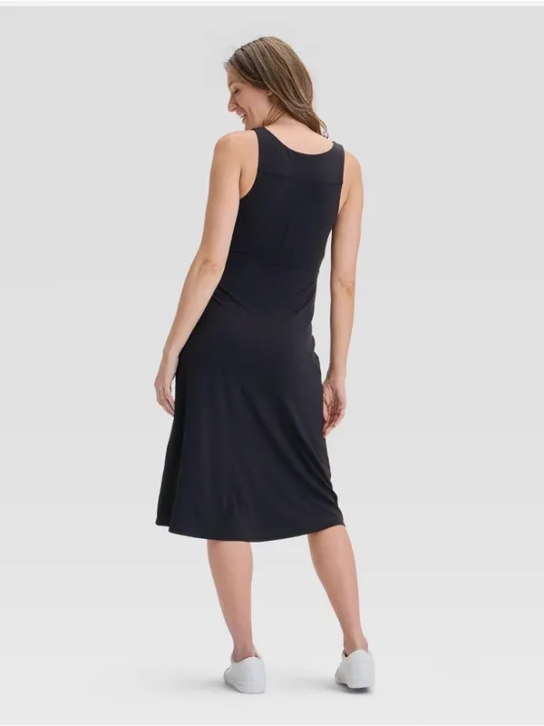 Isabel Maternity by Ingrid & Isabel Slit Active Midi Maternity Dress Size M NWT - Image 2