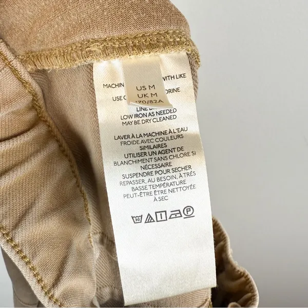 Anthropologie Pilcro‎ The Hiker Utility Leggings Slim Tan Pant Khaki Size Medium - Image 13