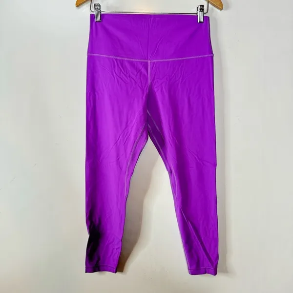 Lululemon‎ Align High-Rise Pant 25" Moonlit Magenta Size 10 - Image 4