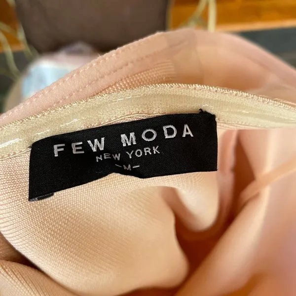 NEW Few Moda London‎ Bandage Dress Pale Pink Medium - Image 10