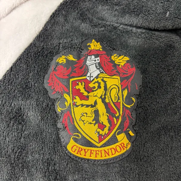Harry Potter Black‎ Gryffindor Hooded Union Suit NEW Size S/M - Image 10