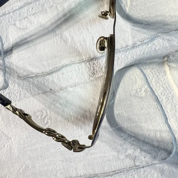 JIMMY‎ CHOO Eyeglasses Frames Violet 53 16 135 78-8T2 Rectangle Made in Italy - Image 13