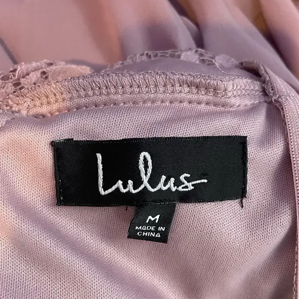 Lulus Love Spell Lace-Back Maxi‎ Dress in Dusty Lavender Size Medium - Image 6