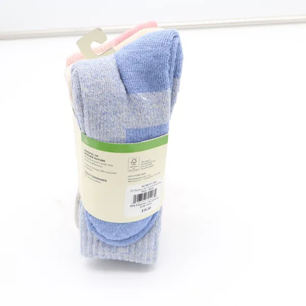 Alpine Design Womens 4pk Performance Hiking Socks Crew Cut Multi Color Size 6-9 - Image 2