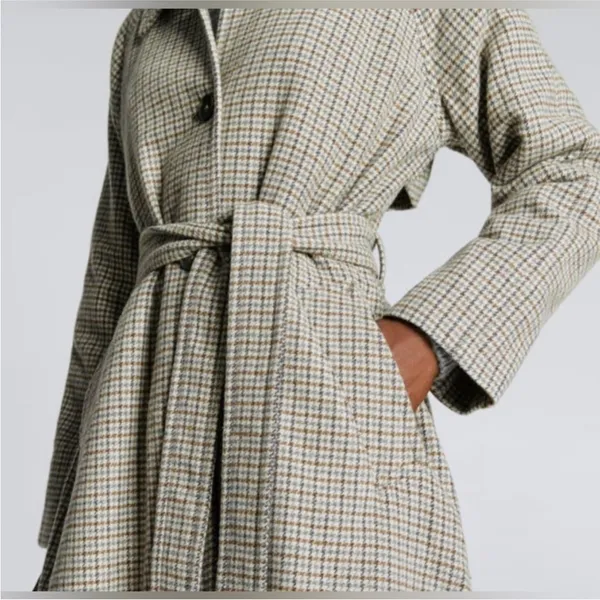 Everlane Italian Rewool trench NEW - Image 4