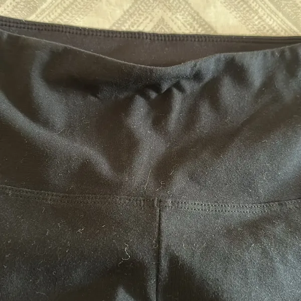 Sasha Women’s Basic Black High Waisted Leggings Size L - Image 4