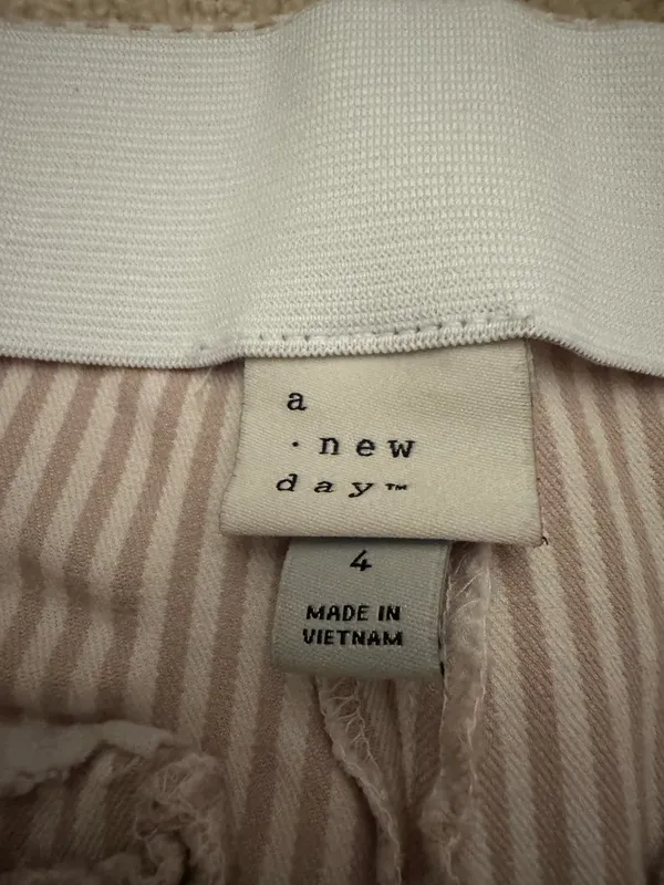 A New Day Tan striped pants - Image 2