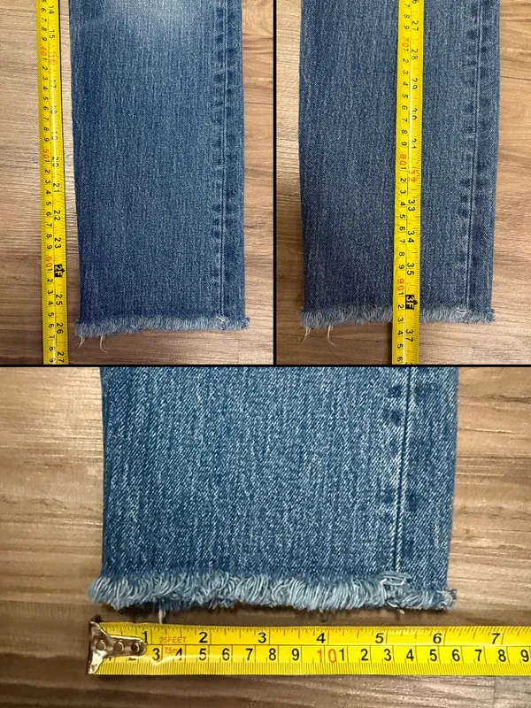 Levi’s Wedgie Icon Jeans 29 White Oak Cone Denim Classic Tint $80 - Image 8
