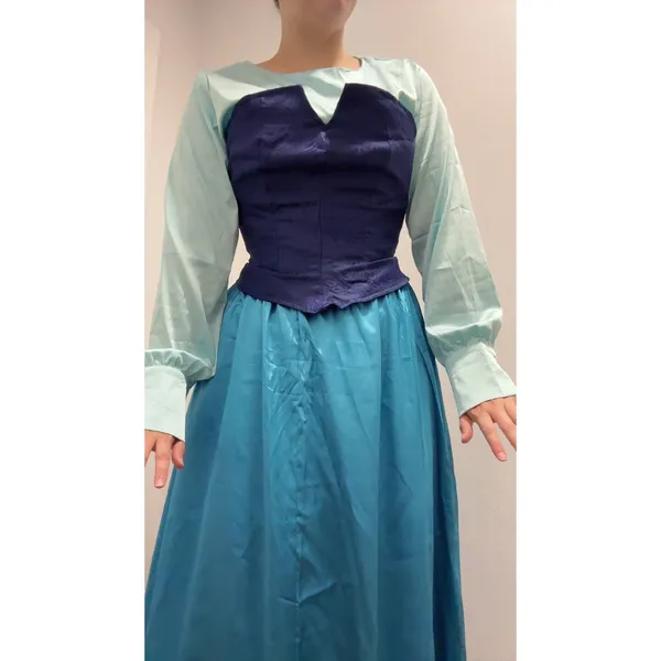 Little mermaid Ariel town dress costume - Image 3