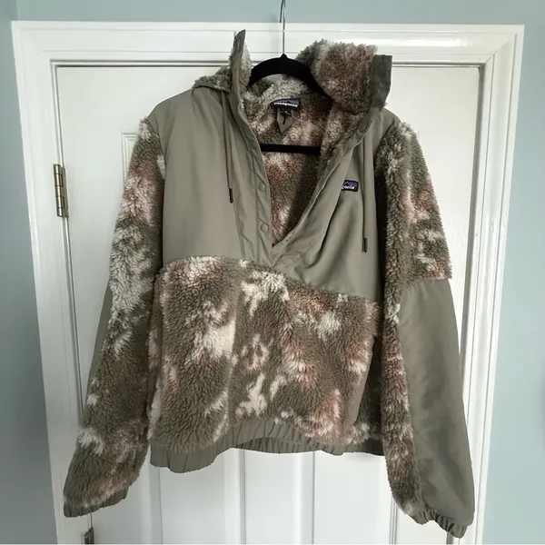 Patagonia Garden Green Retro Fleece Jacket M - Image 3