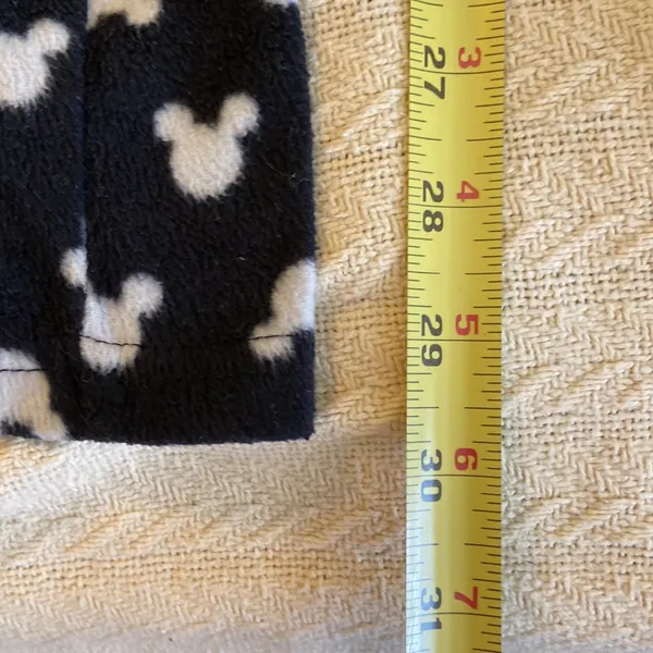 Disney Mickey Head Fleece pajama pants M - Image 4
