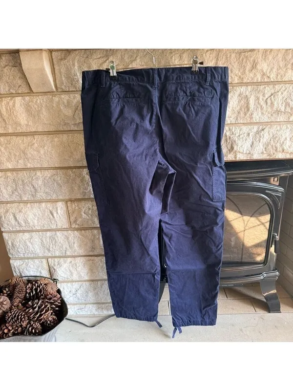 Free Assembly Navy Cargo Pants Large Blue - Image 7