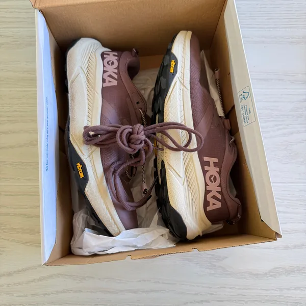 HOKA One One Transport Shoes Smoky Quartz / Oat Milk Womens Size 6B - Image 9