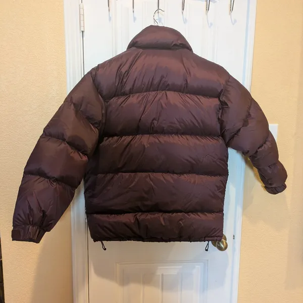 Columbia Purple Down Filled Long Sleeve Full Zip Puffer Jacket Sz Large - Image 8