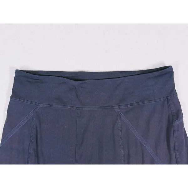 Athleta Lined Pleated Skort Size L Black Tennis Pickleball Golf Athletic Sporty - Image 6