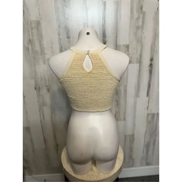Hollister tan crop top - Image 4