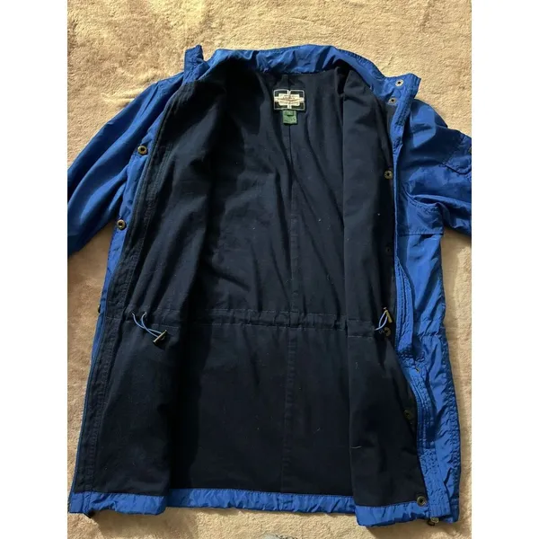 Ralph Lauren Naval Supply Company Womens Jacket Blue Lightweight Zip Sz Small - Image 4