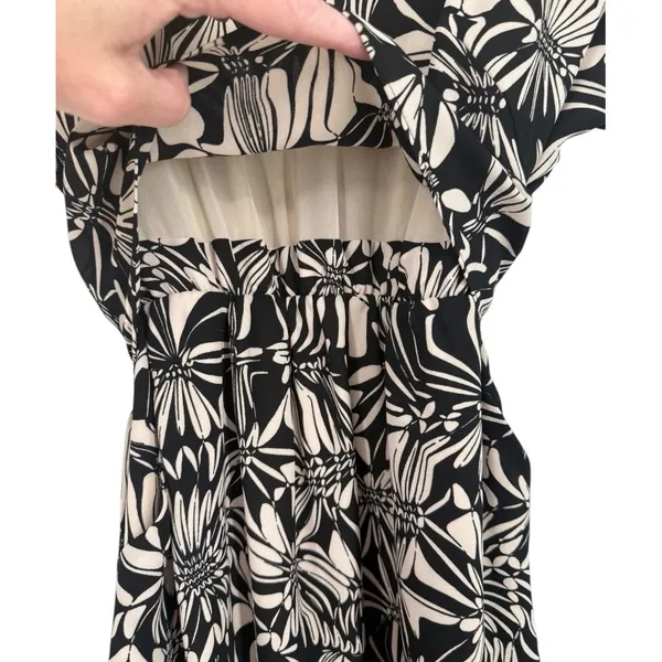 Anthropologie Postmark Sonata‎ Tie-Back Mini Dress Size Small - Image 13