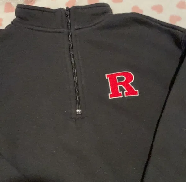 Rutgers Half Zip Sweatshirt - Image 2