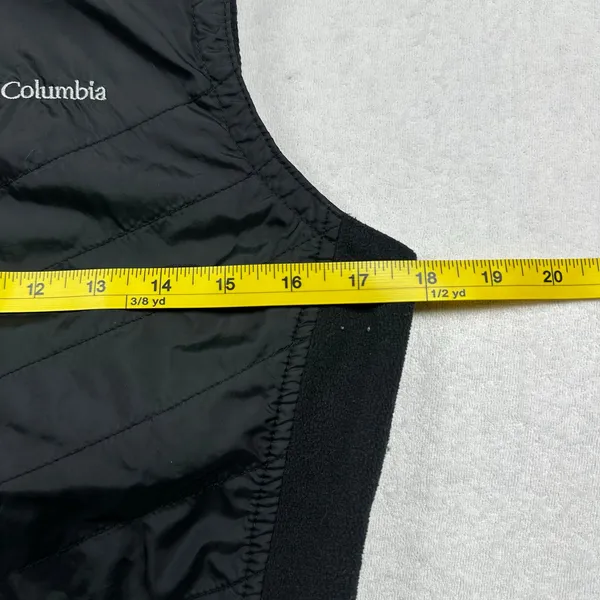 Columbia Black Puffer Vest Women’s Small Full Zip Lightweight Outdoor - Image 7