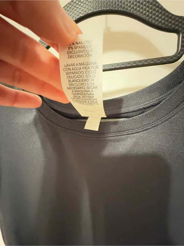 Joylab Women’s Black Cropped Cut Out Baby T-Shirt size XL-NWT - Image 7